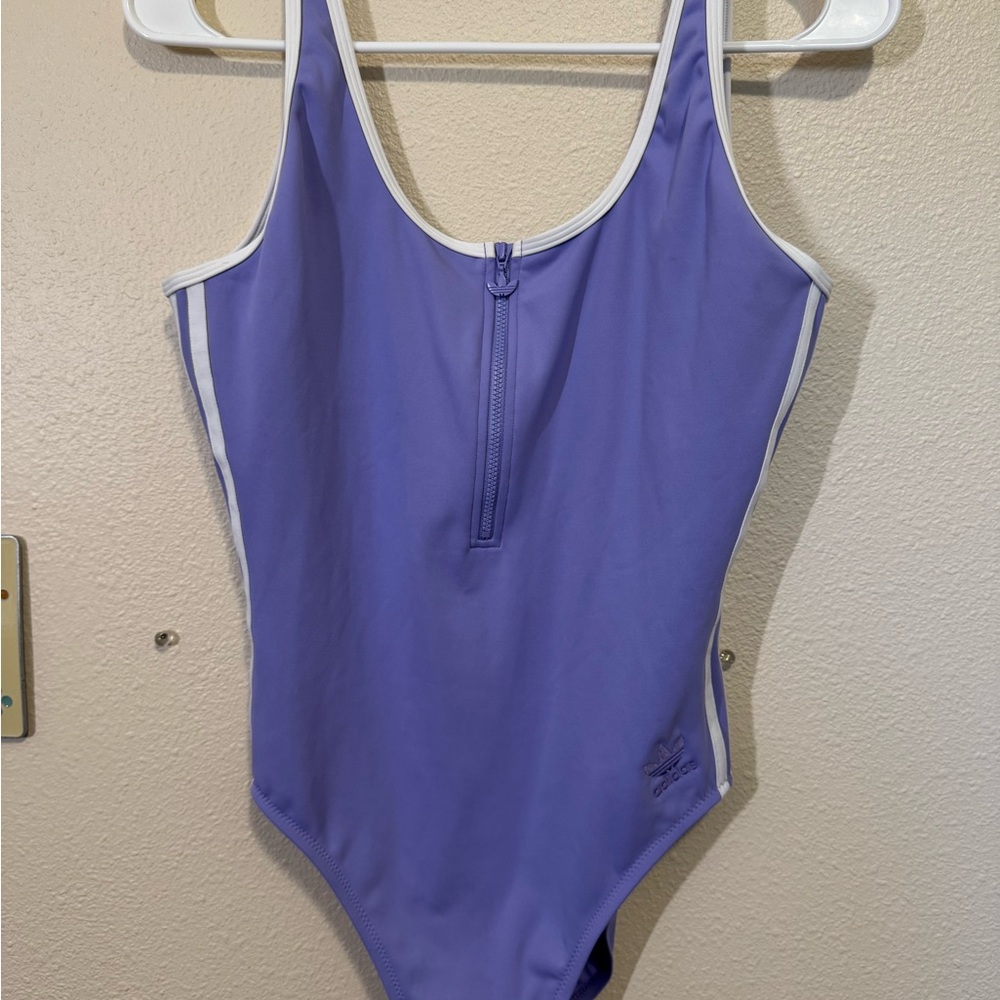 Purple Adidas Swimsuit